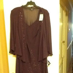 Two piece evening wear